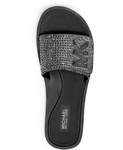 michael kors pool slides|michael kors slides wedges.